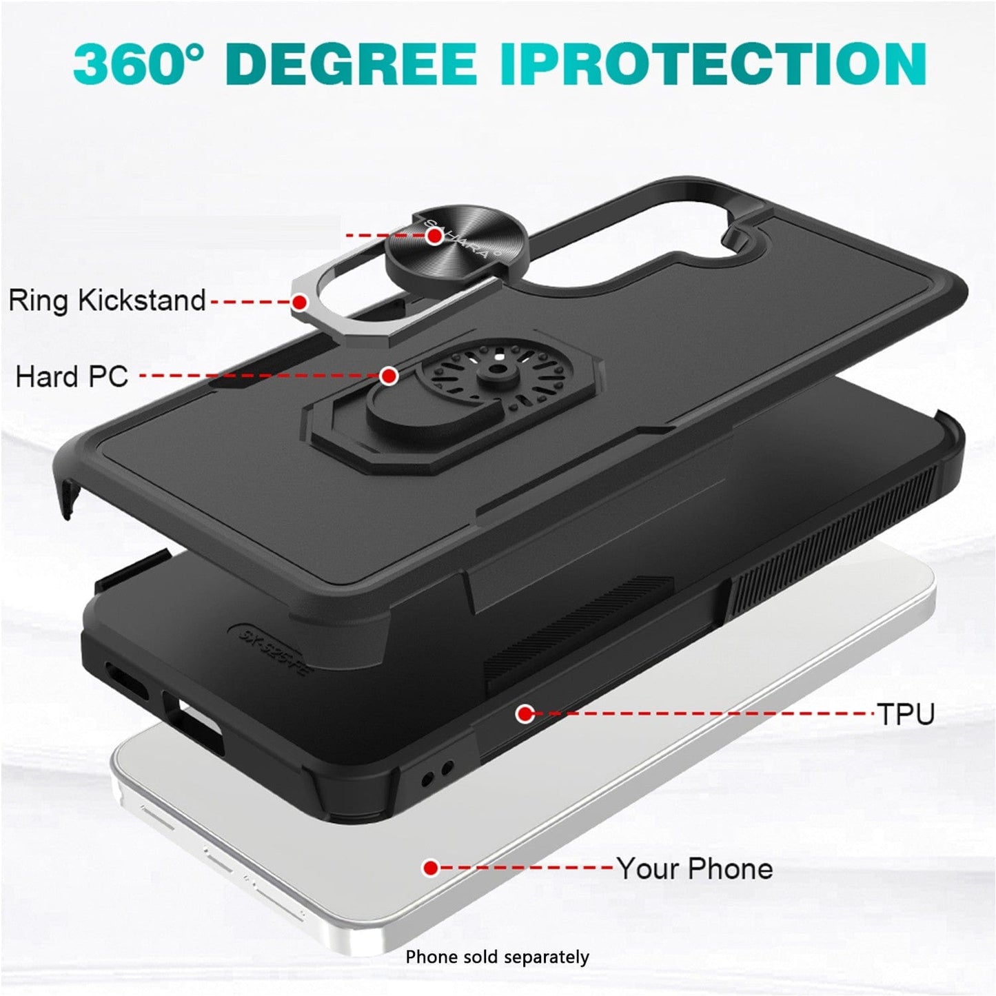 Samsung Galaxy S25 FE Case – Heavy-Duty Kickstand | Raider Series
