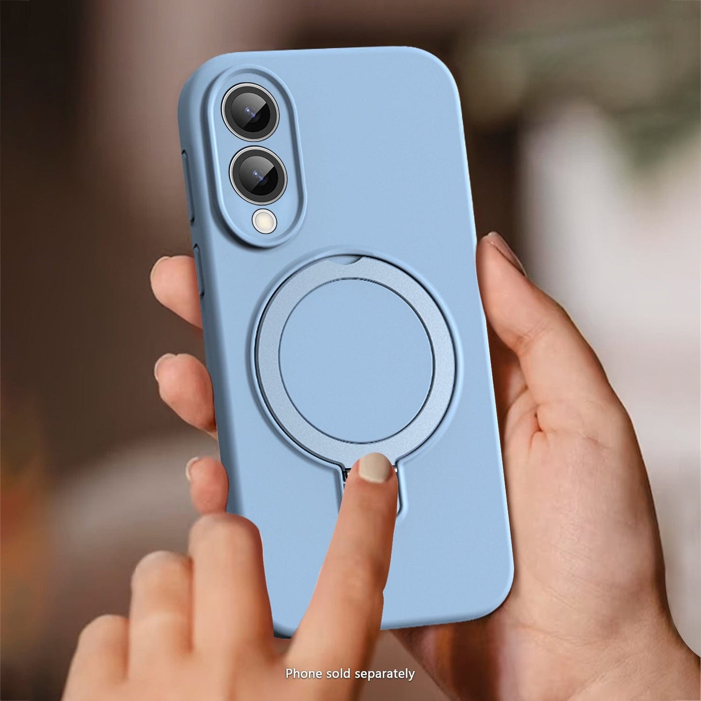 Samsung Galaxy S25 Edge Case - Silicone Kickstand, Magnetic charging compatible | Venture Series