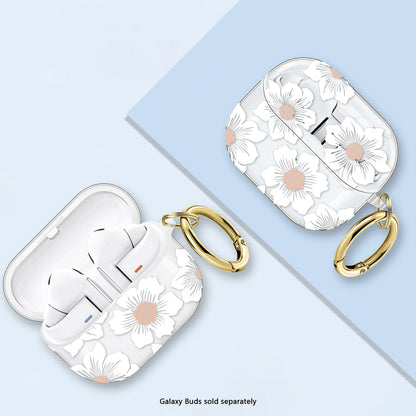 Samsung Galaxy Buds3, Buds3 Pro and Buds3 FE Case - Transparent with Carabiner | Venture Series