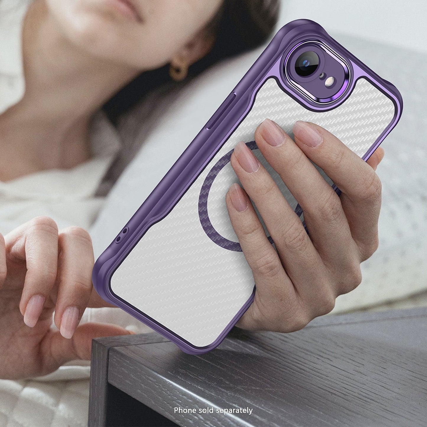 iPhone 17e & iPhone 16e Clear Case - Compatible with MagSafe, Rugged Protection | Venture Series