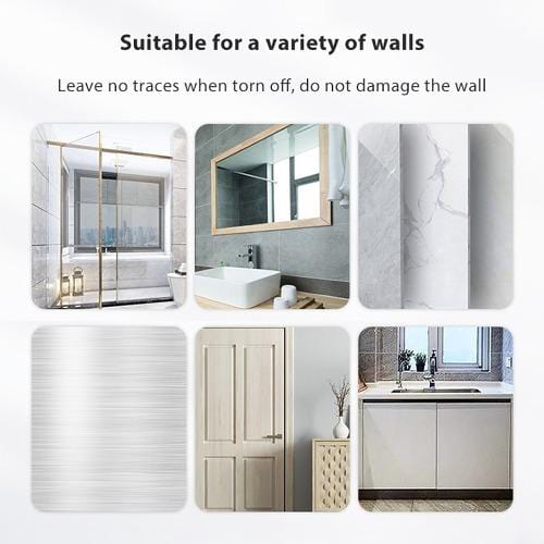 Silver Wall Mount - Most Cell Phones and Tablets up to 9"
