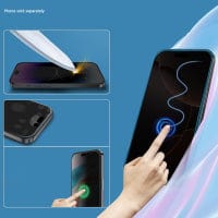iPhone 17 Pro Max Privacy Screen Protector - Easy Apply Tempered Glass Screen Protector | Zerodamage