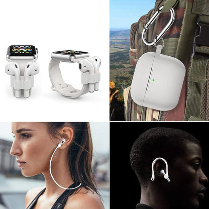 White Silicone Accessories Kit - Apple AirPods 3 (3rd Generation)