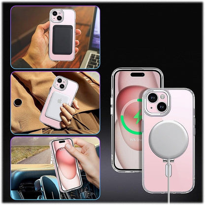 iPhone 15 Clear Kickstand Case with MagSafe | Venture Series