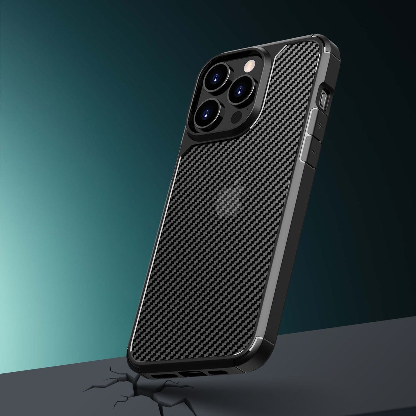 iPhone 15 Pro Max Carbon-Fiber Case - Rugged Protection | Venture Series