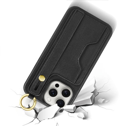 iPhone 15 Pro Max Leather Wallet FingerGrip Case with MagSafe | Indy Series