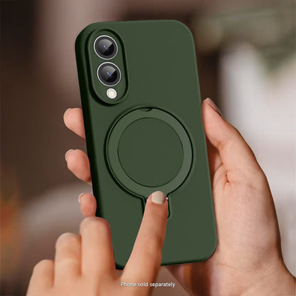 Samsung Galaxy S25 Edge Case - Silicone Kickstand, Magnetic charging compatible | Venture Series