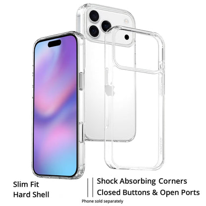 iPhone 17 Pro Clear Case - Slim, Anti-Slip Grip | Venture Series