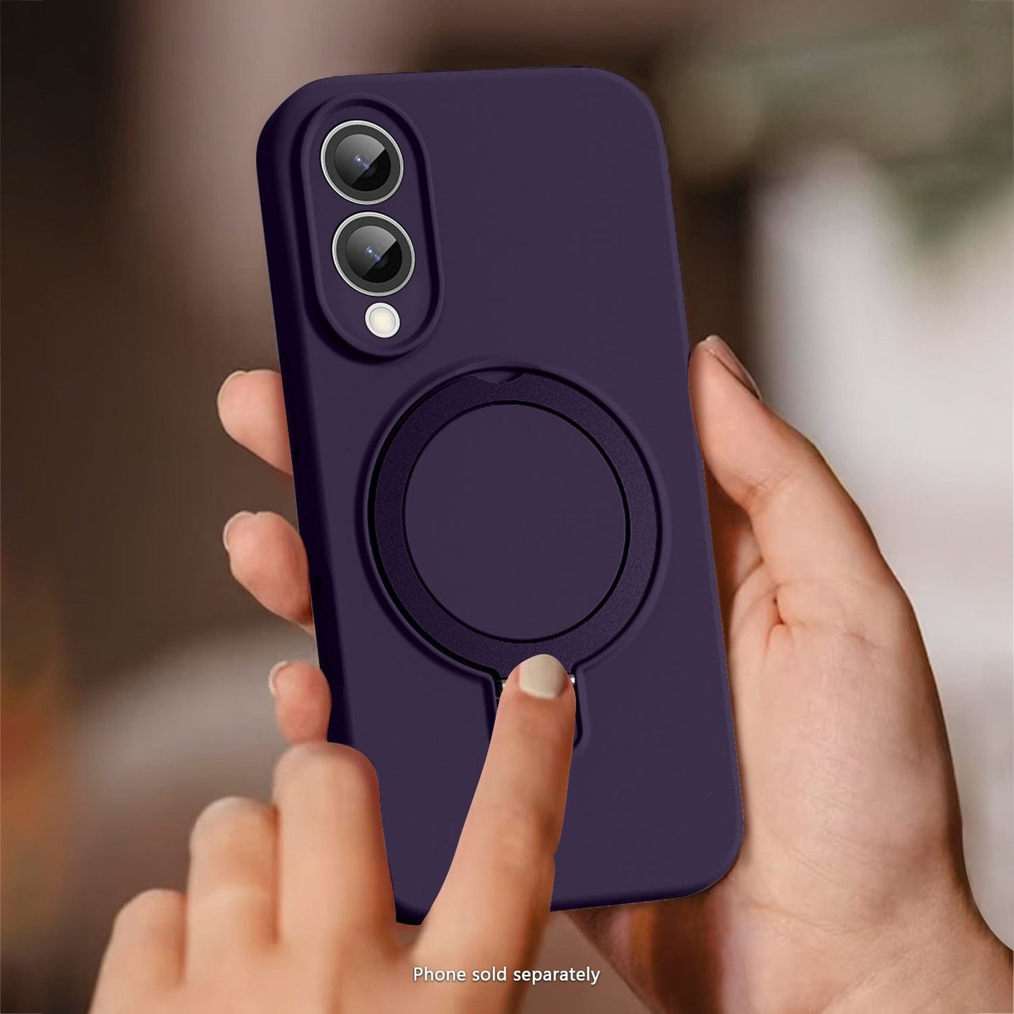 Samsung Galaxy S25 Edge Case - Silicone Kickstand, Magnetic charging compatible | Venture Series