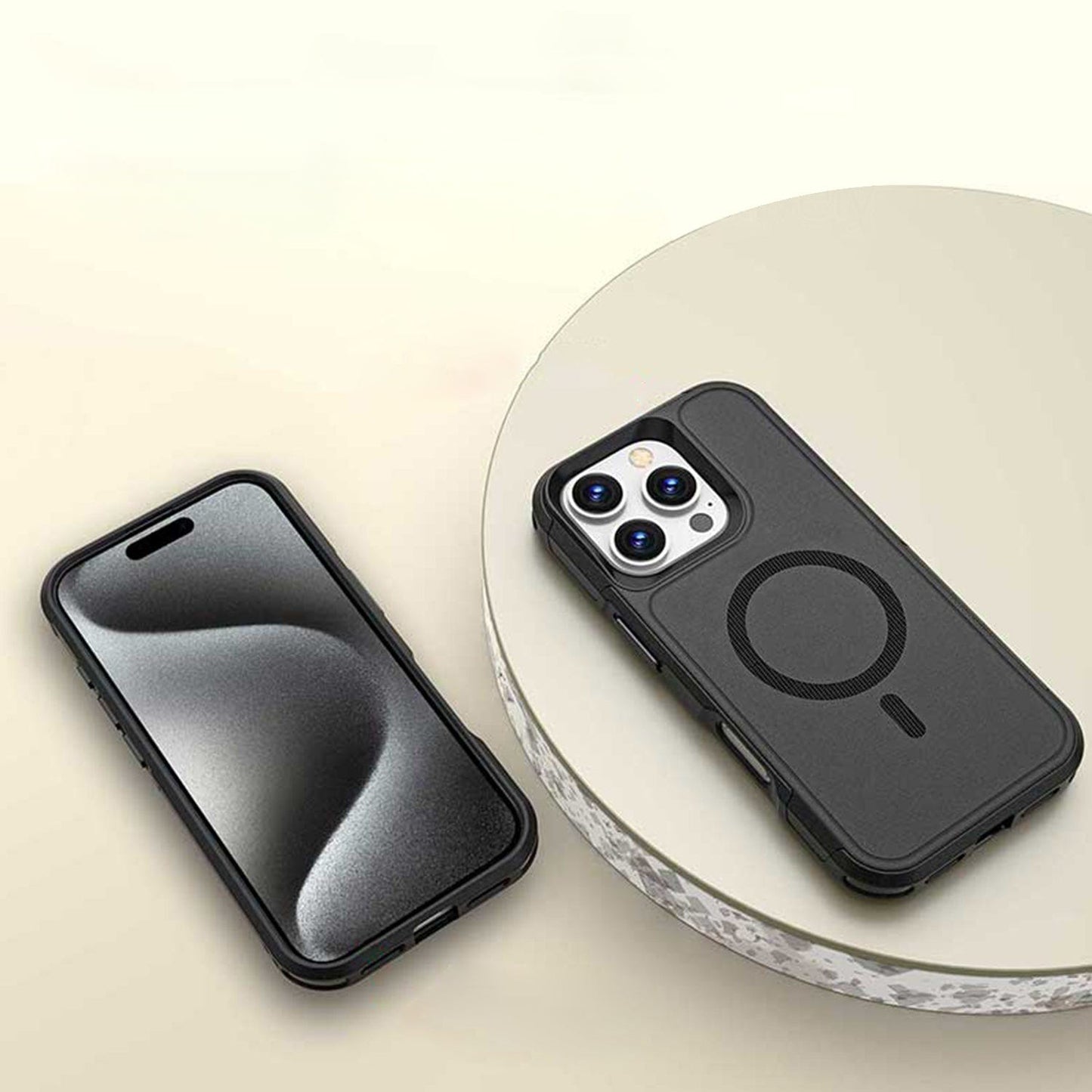 iPhone 16 Pro Max Rugged Wallet Case with Kickstand - MagSafe, Card Holder | Raider Series