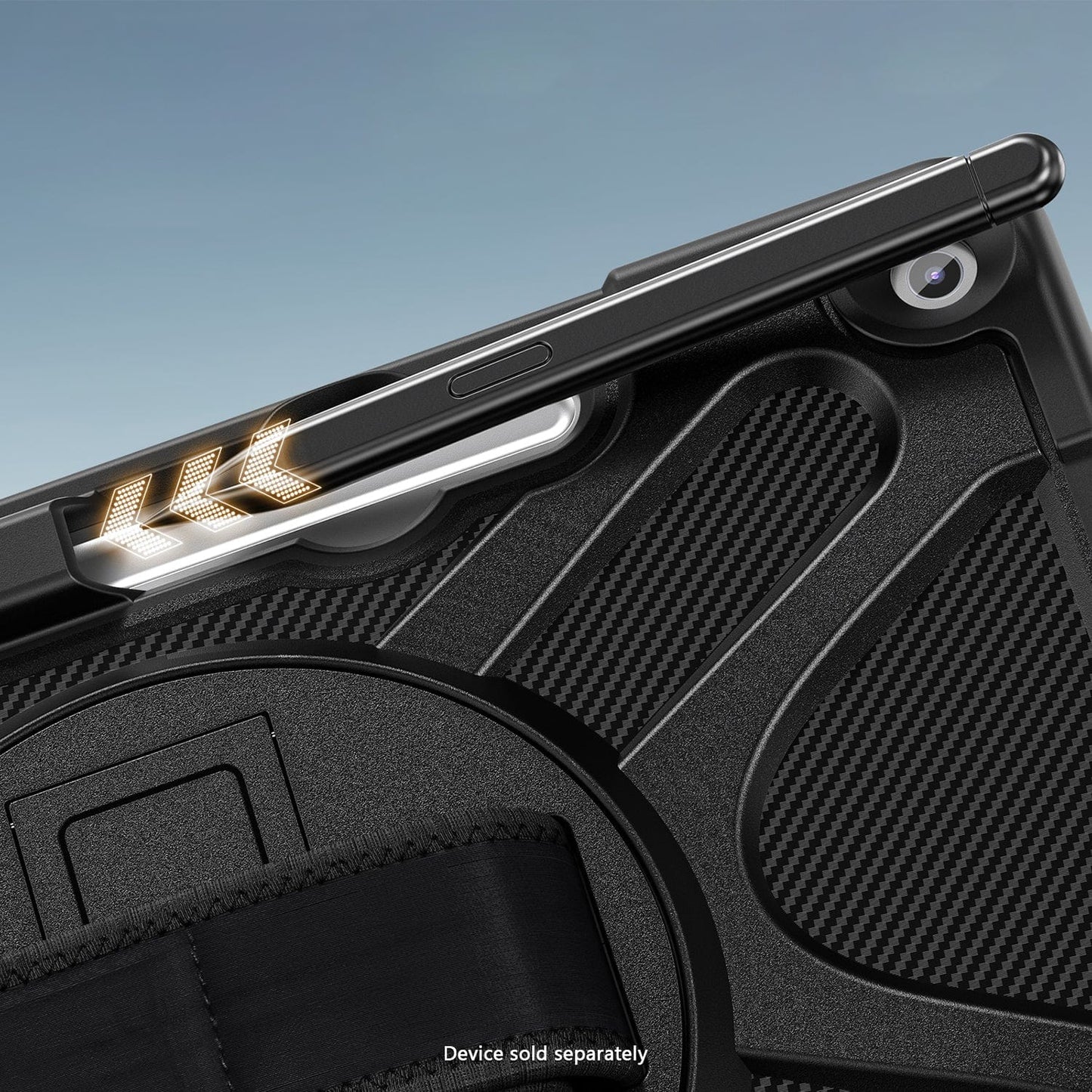 Microsoft Surface Pro 12-inch Case - Heavy-Duty with Hand & Shoulder Strap | Raider-X Series