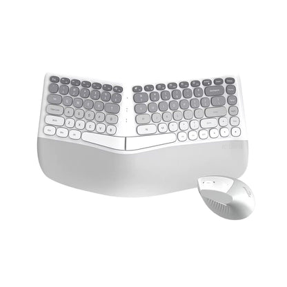 Wireless Keyboard & Mouse Combo - 85-Key RGB Keyboard
