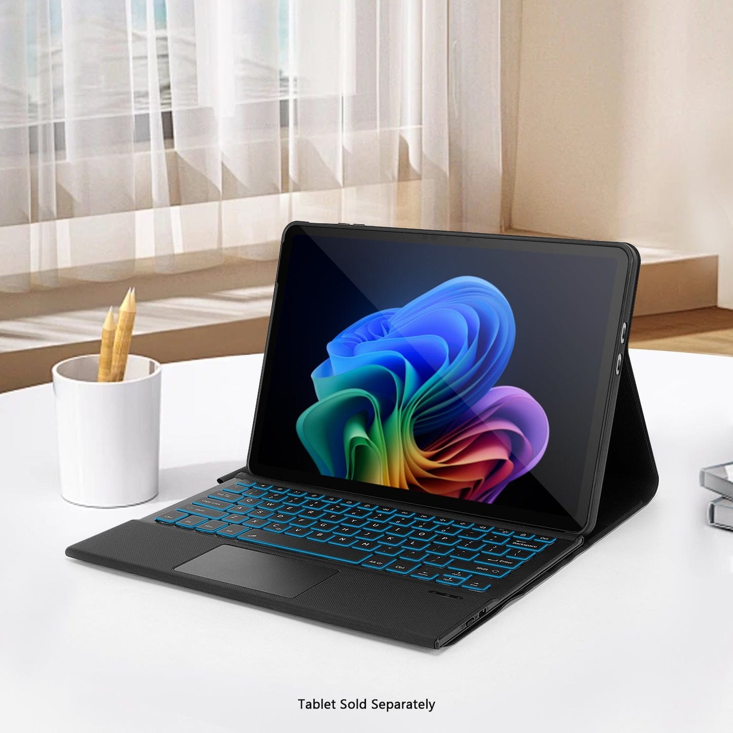 Microsoft Surface Pro 12-inch Keyboard Case - Backlit Trackpad | Navigate Series
