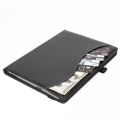 Venture Series Business Folio Case with side pocket - Microsoft Surface Pro 9, Pro 10, and Pro 11th Edition