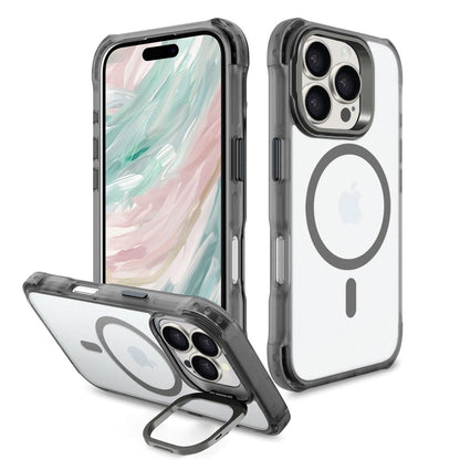 iPhone 16 Pro Clear Kickstand Case - Anti-Slip, Rugged, MagSafe | Venture Series