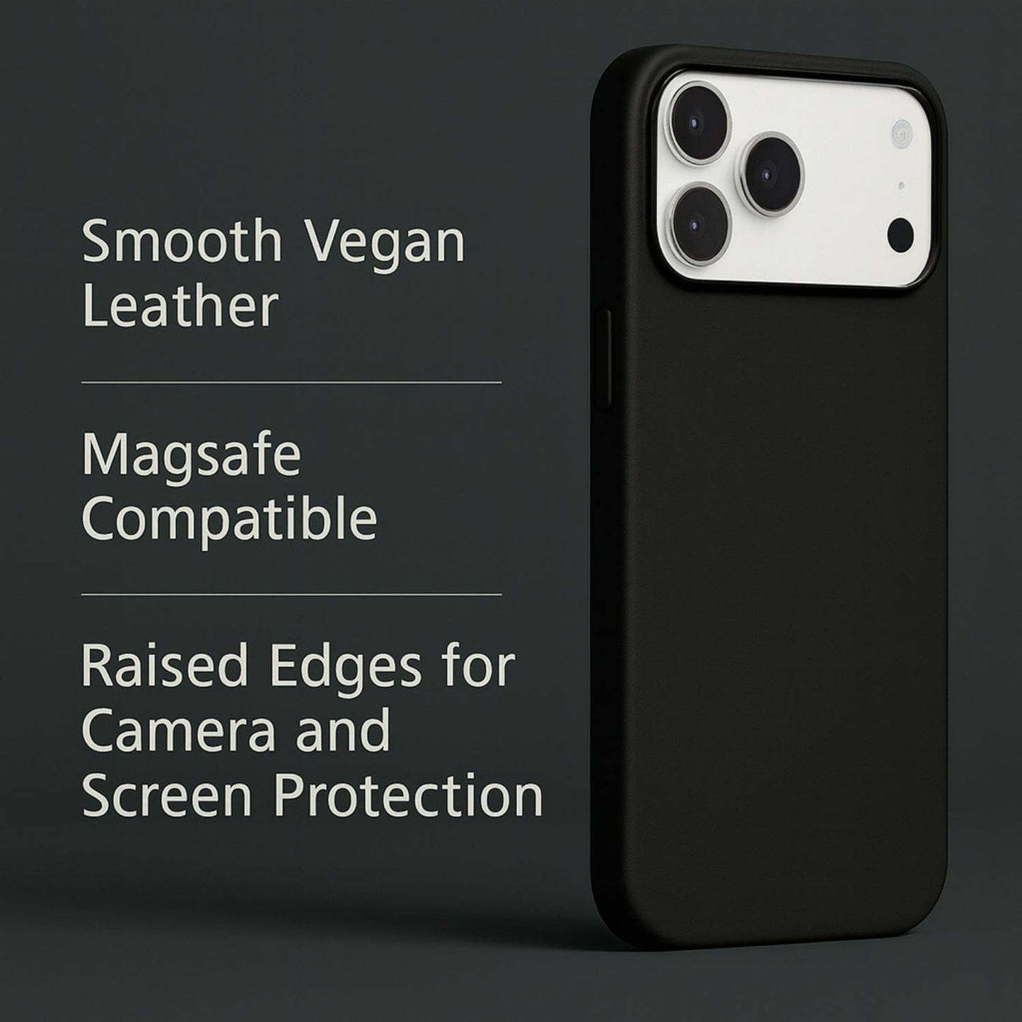iPhone 17 Pro Case - Vegan Leather MagSafe | Indy Series
