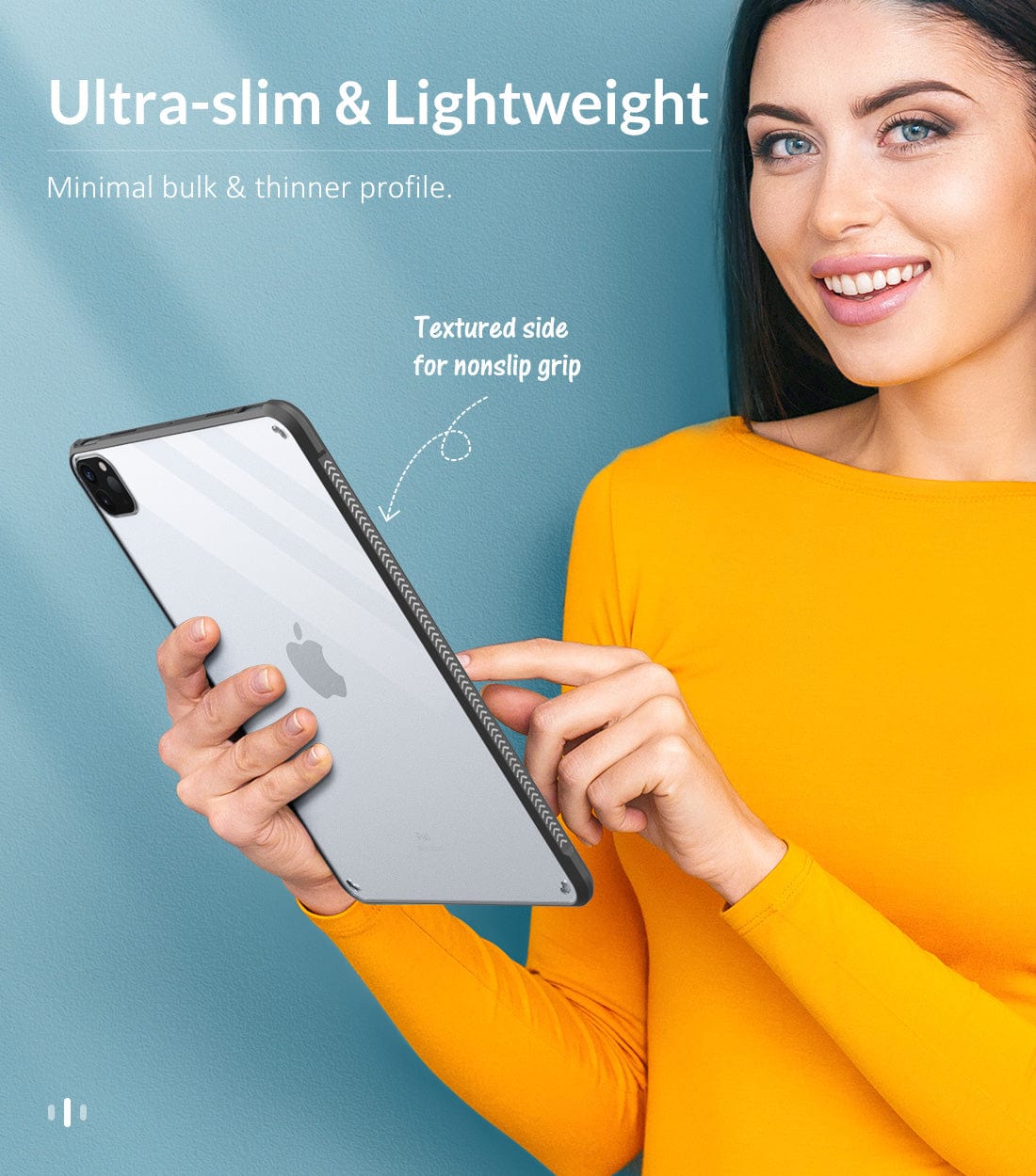 Venture Series Clear Hard Shell Case - iPad Pro 11-inch (3rd/4th Gen)