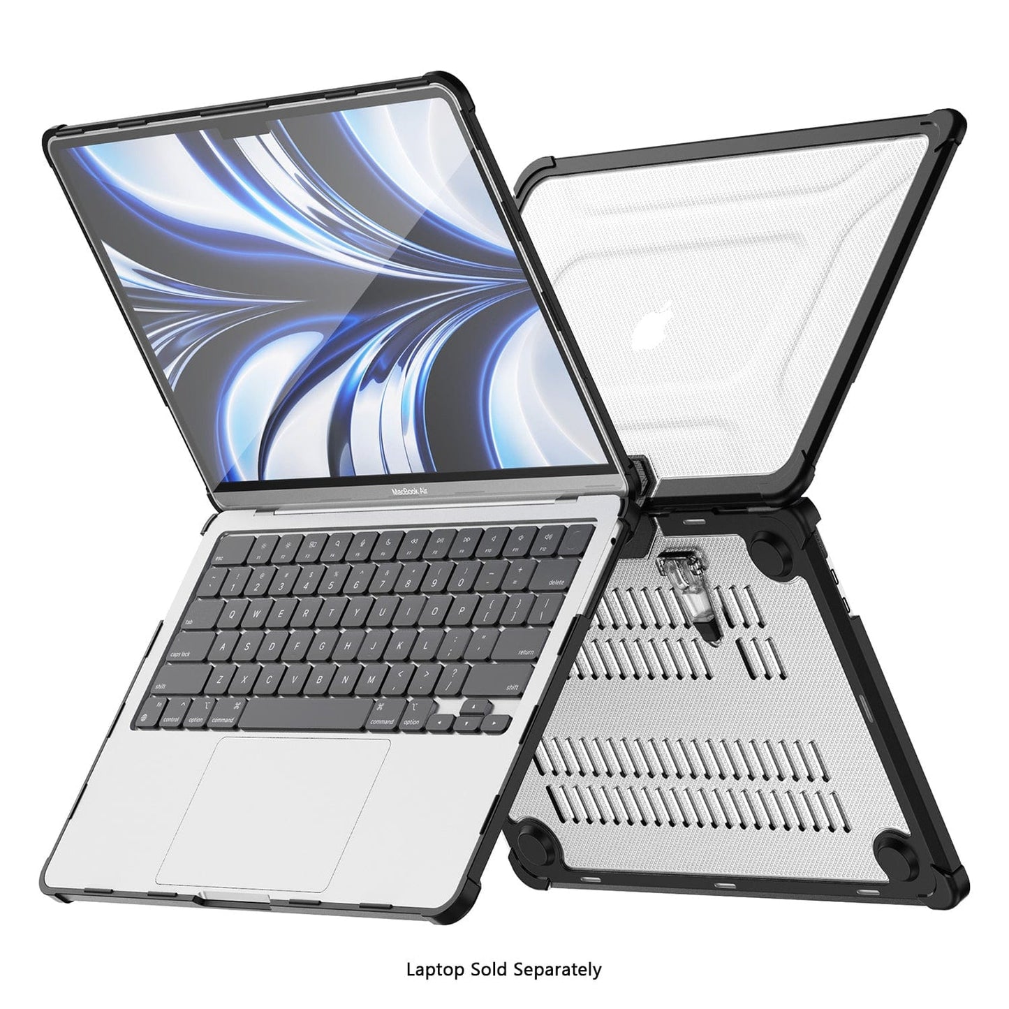 MacBook Air 15" (M3 - M5) with Adjustable Stand Case - Heavy-Duty | Raider Series
