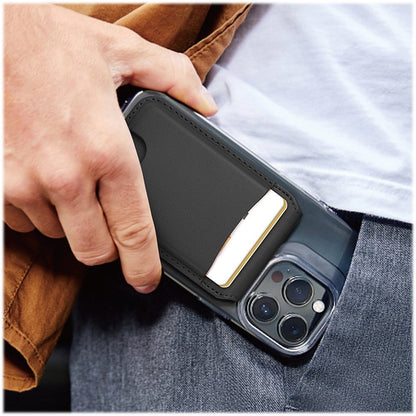 iPhone Vegan Leather Wallet Case with Kickstand - MagSafe | Indy Series