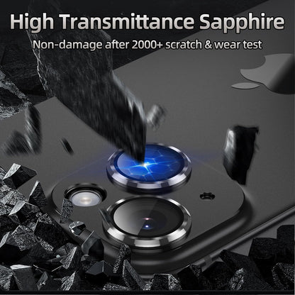 iPhone 15/15 Plus Camera Lens Protector - Flexible Glass, 2-Pack | ZeroDamage
