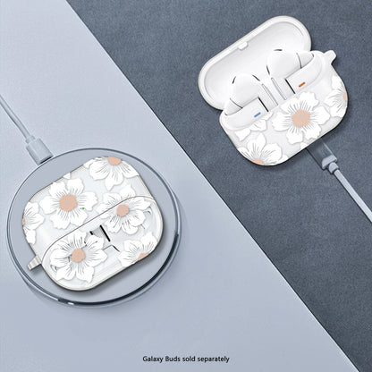 Samsung Galaxy Buds3, Buds3 Pro and Buds3 FE Case - Transparent with Carabiner | Venture Series