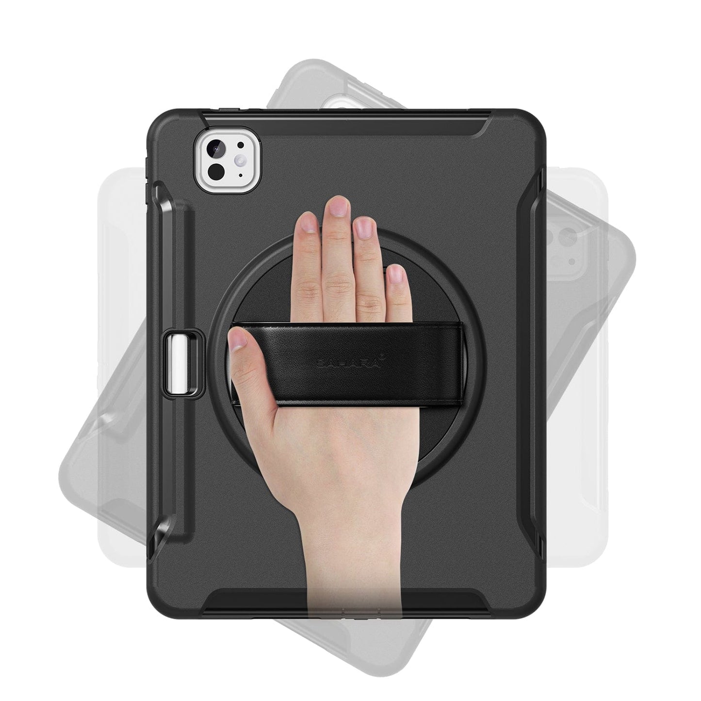 iPad Pro 11-inch (M4 2024 / M5 2025) Case - Heavy-Duty with Hand Strap | Raider Series