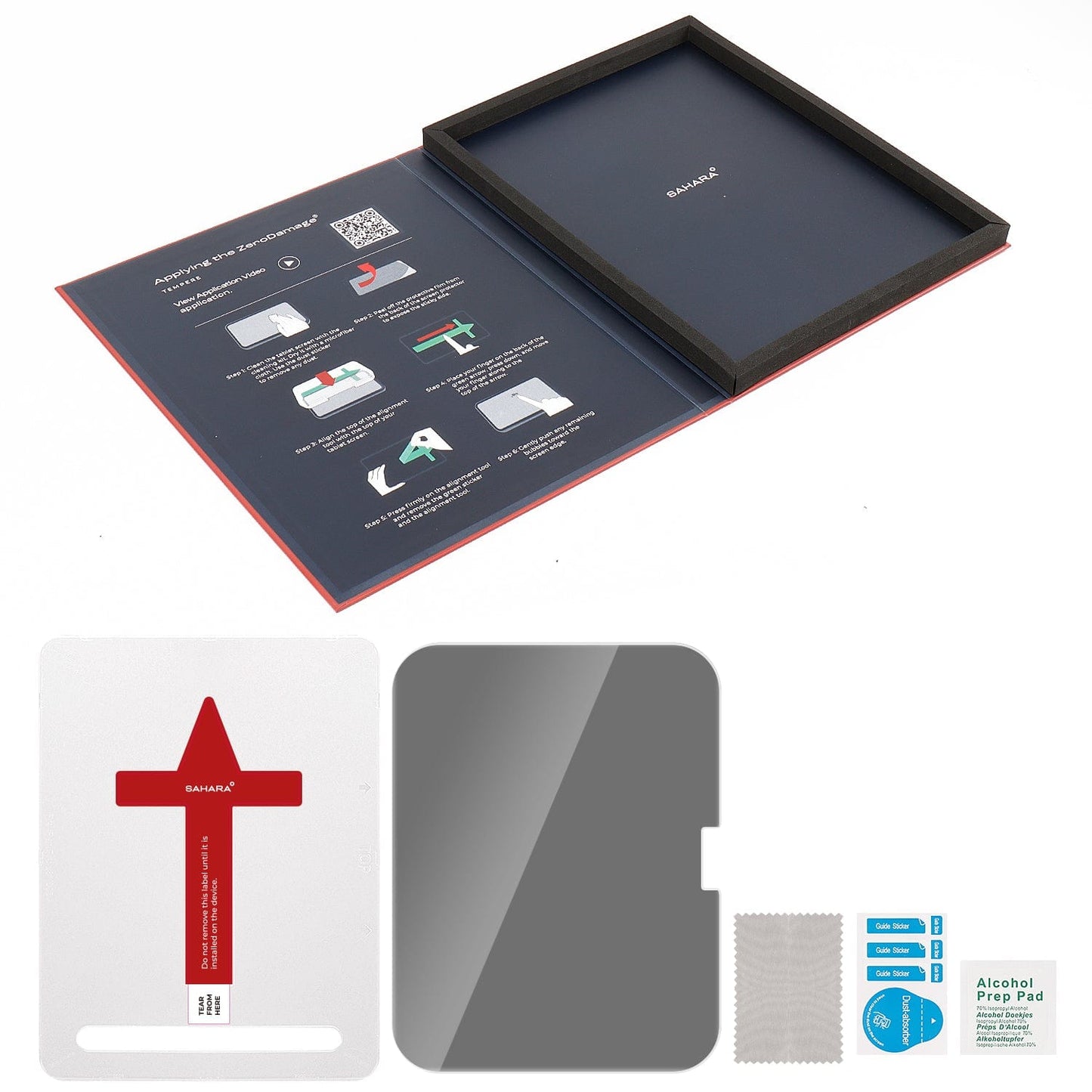 iPad Pro 13-inch (M4 2024 / M5 2025) Screen Protector - Ultra-Strong+ Tempered Privacy Glass | ZeroDamage