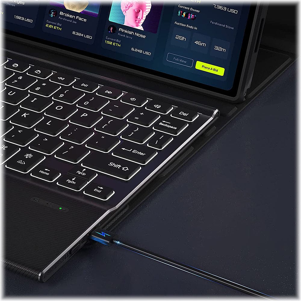 Navigate Series Keyboard Folio Case - iPad A16 11-inch & iPad 10.9-inch 10th/11th/12th Generation