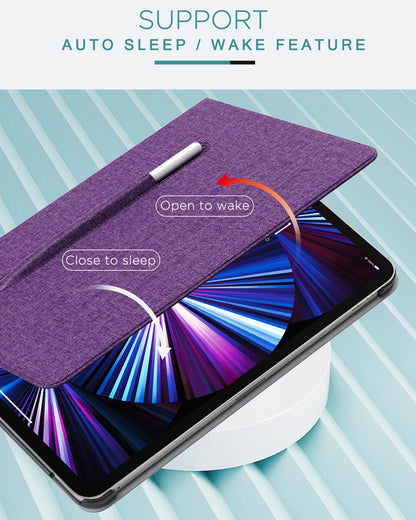 Indy Series Folio Kickstand Case - iPad Pro 11-inch (3rd/4th Gen) & iPad Air 11-inch M2 & M3 (2024)