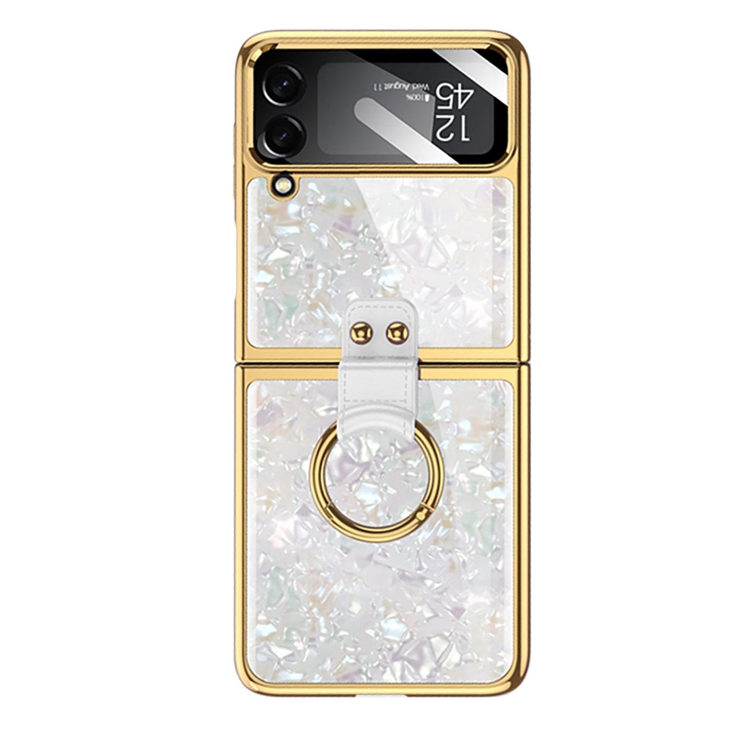 Inspire Series Marble Case with Ring - Samsung Galaxy Z Flip4