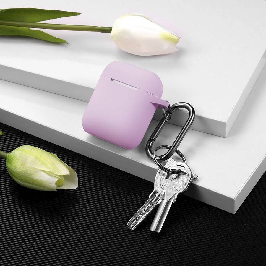 SaharaCase - Case Kit for Apple AirPods (1st Generation and 2nd Generation) - Lavender