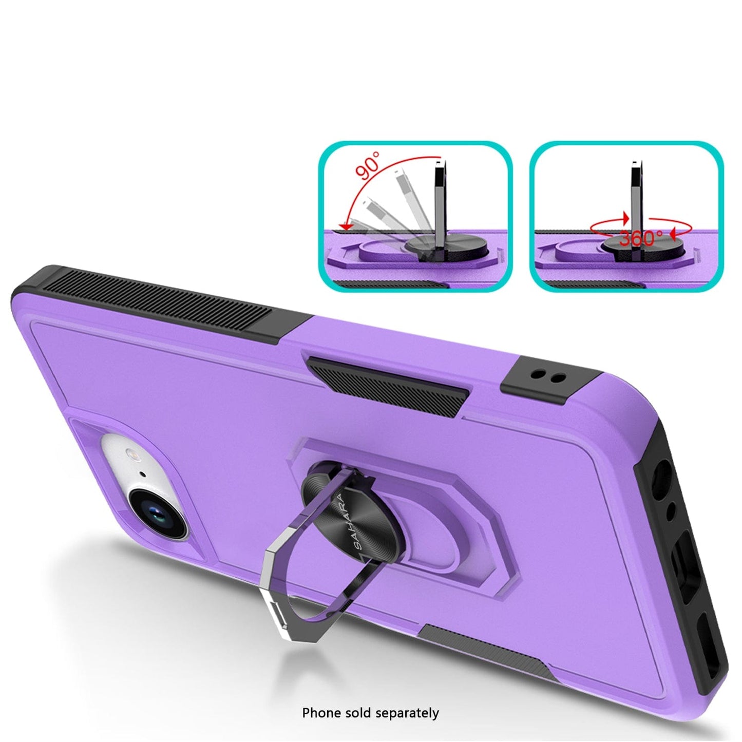 iPhone 17e & iPhone 16e Case - Heavy-Duty Kickstand, Anti-Slip | Raider Series