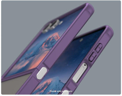 Samsung Galaxy Z Flip7 Semi Transparent Case - Anti-Slip Grip, Slim Design | Venture Series