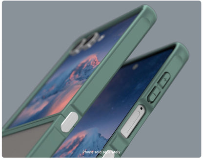 Samsung Galaxy Z Flip7 Semi Transparent Case - Anti-Slip Grip, Slim Design | Venture Series