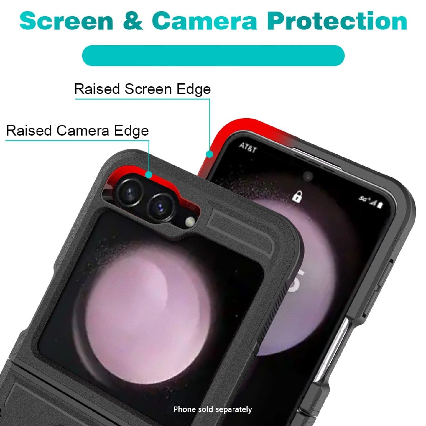 Samsung Galaxy Z Flip7 FE Case - Heavy-Duty Kickstand | Raider Series
