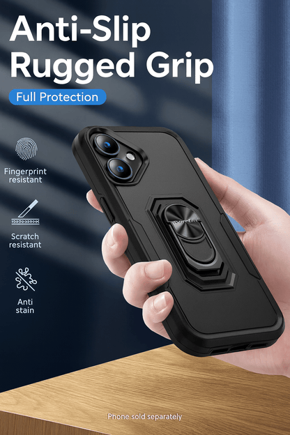 iPhone 17 Case - Heavy-Duty Kickstand, Military-Grade, Anti-Slip | Raider Series