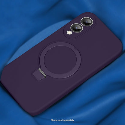 Samsung Galaxy S25 Edge Case - Silicone Kickstand, Magnetic charging compatible | Venture Series