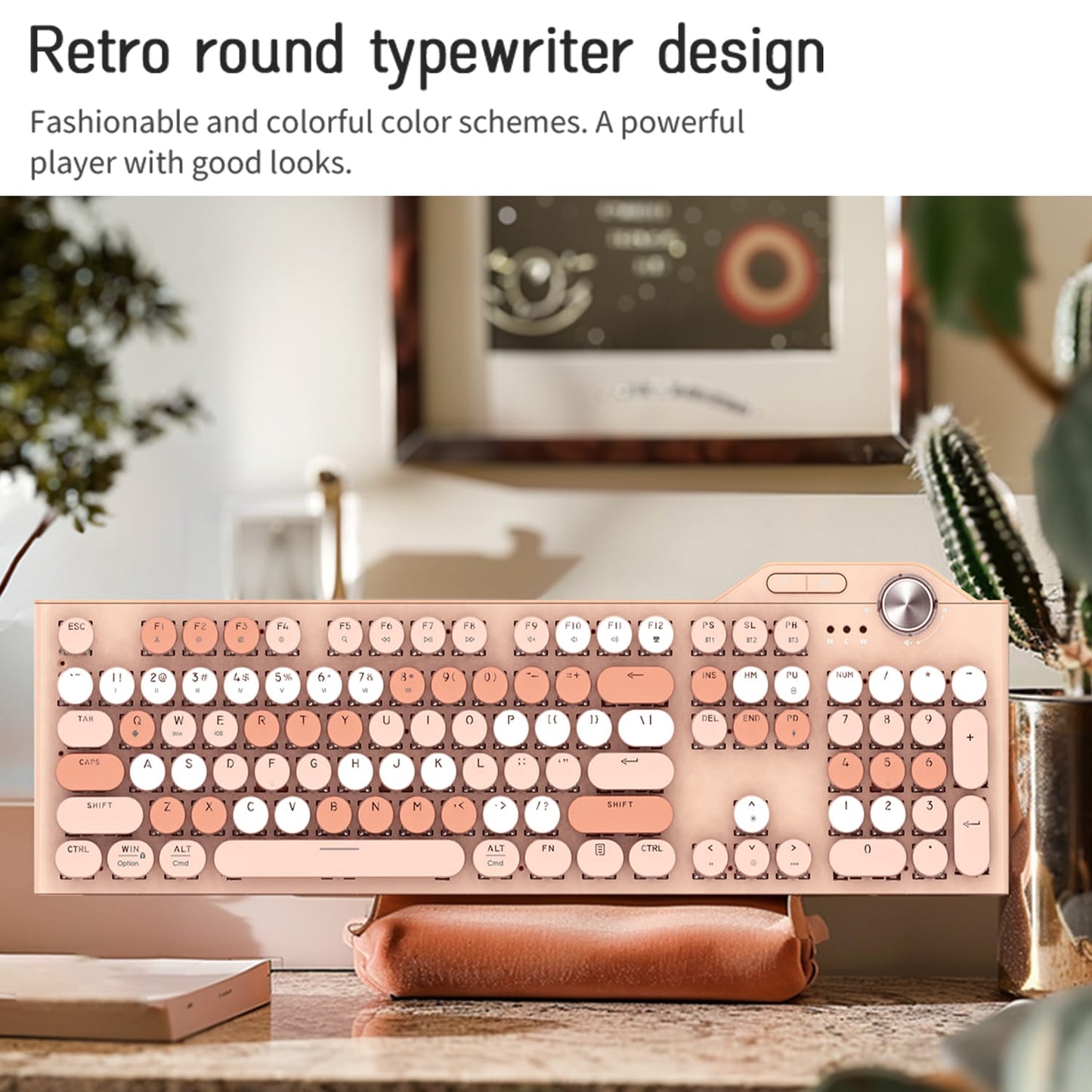 Wireless Keyboard - Silent Keys, 104 Keys Full Keyboard