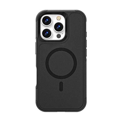 iPhone 16 Pro Rugged Wallet Case with Kickstand - MagSafe, Card Holder | Raider Series