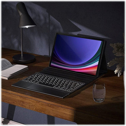Navigate Series Leather-Folio Keyboard Case - Samsung Galaxy Tab S10+, Tab S9+, and Tab S9 FE+
