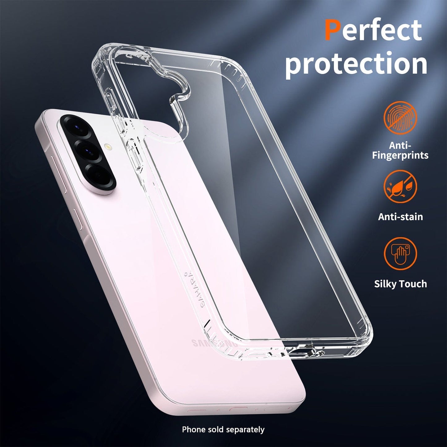 Samsung Galaxy A37 5G Clear Case - Anti-Slip Grip | Venture Series