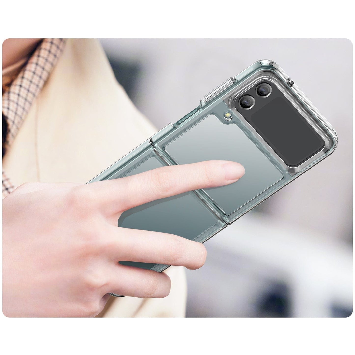 Venture Series Slim Clear Case - Samsung Galaxy Z Flip4