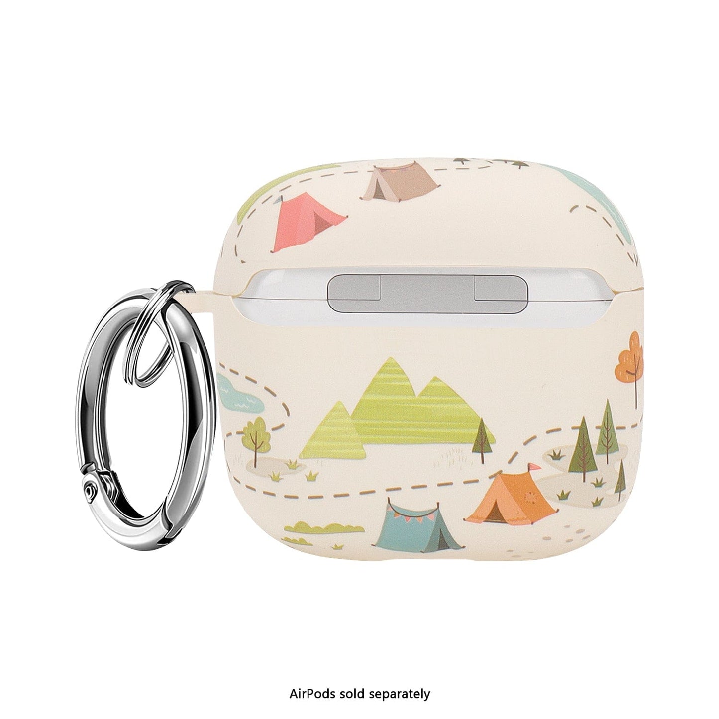 Apple AirPods 4 Clear Case - Protective Cover with Carabiner | Inspire Series