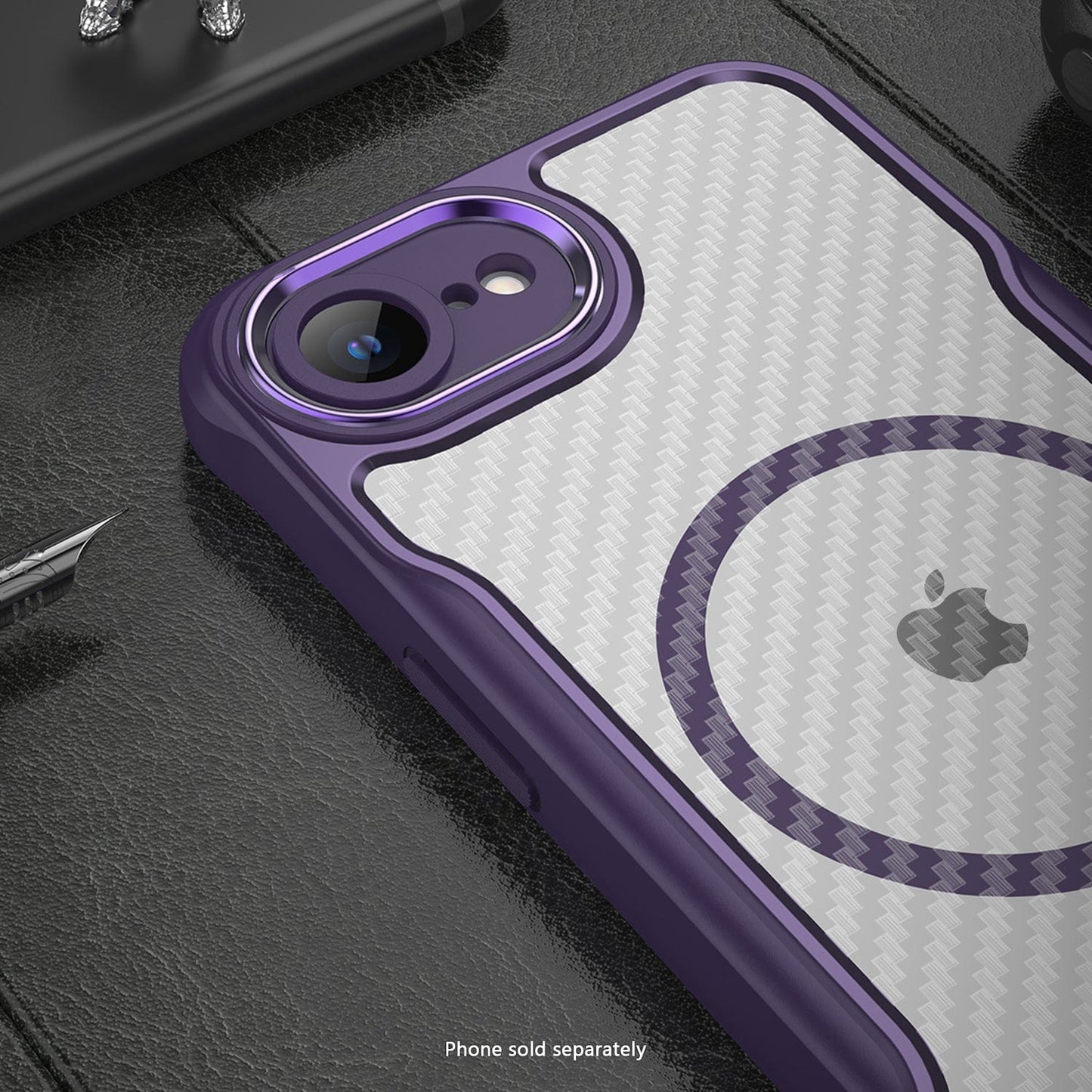 iPhone 17e & iPhone 16e Clear Case - Compatible with MagSafe, Rugged Protection | Venture Series