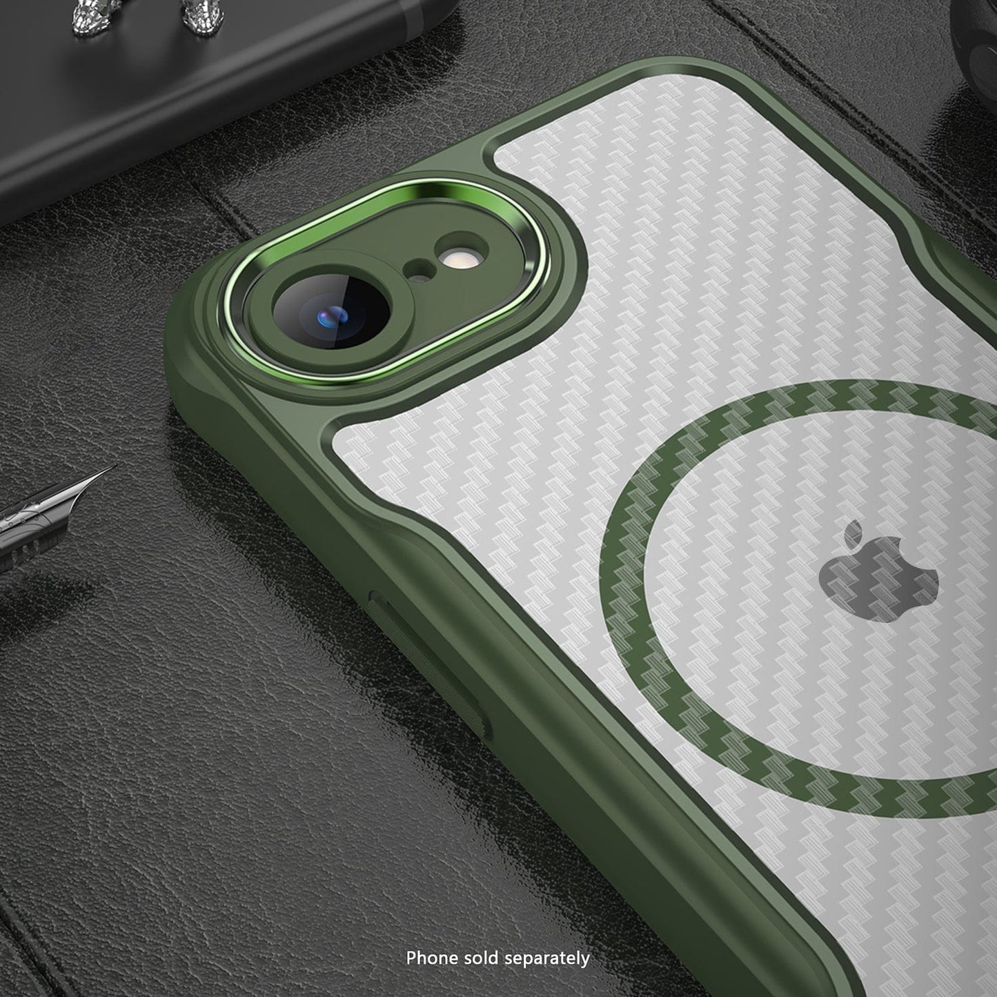 iPhone 17e & iPhone 16e Clear Case - Compatible with MagSafe, Rugged Protection | Venture Series