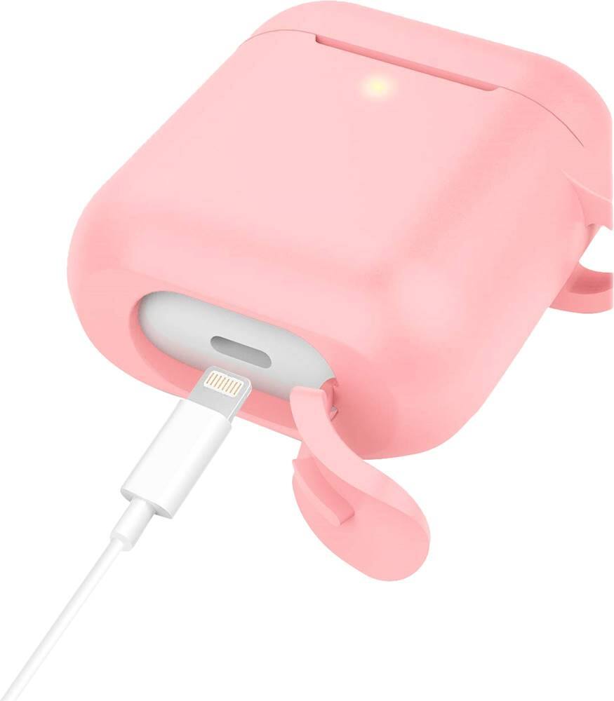 SaharaCase - Case Kit for Apple AirPods (1st Generation and 2nd Generation) - Pink Rose
