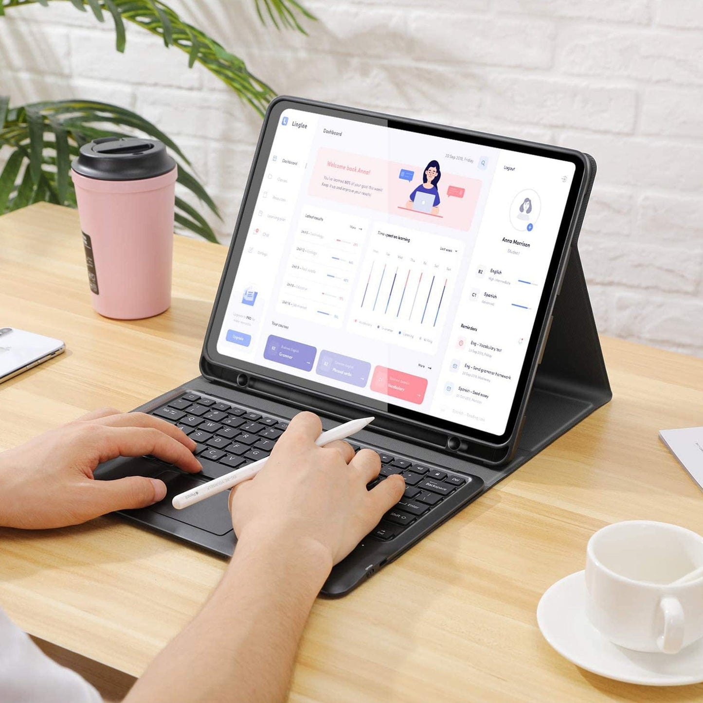 Navigate Series Folio Keyboard Case - iPad Pro 12.9-inch