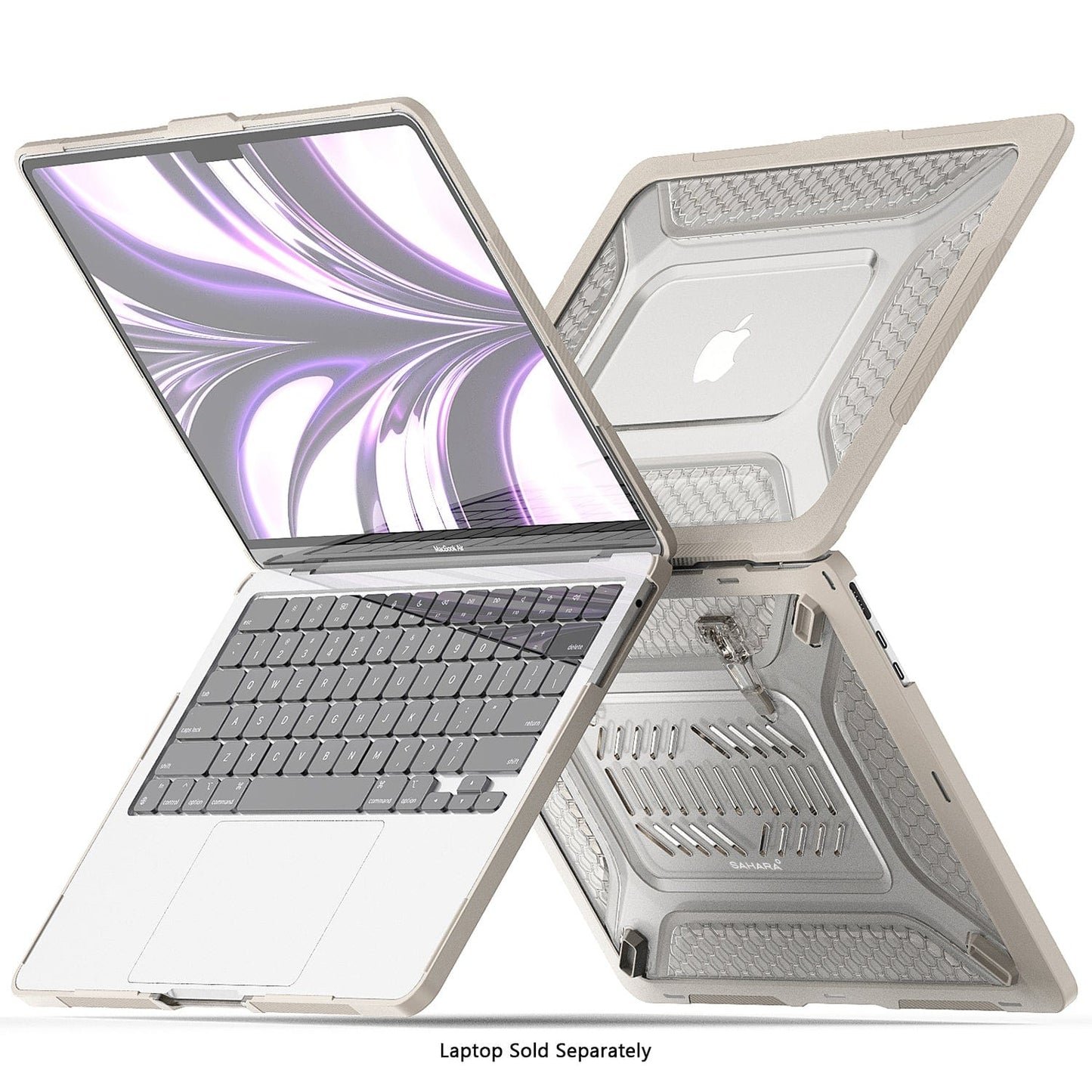 MacBook Air 15" (M3 - M5) with Adjustable Stand Case - Shock-Absorbing | Raider Ultra-Duty Series