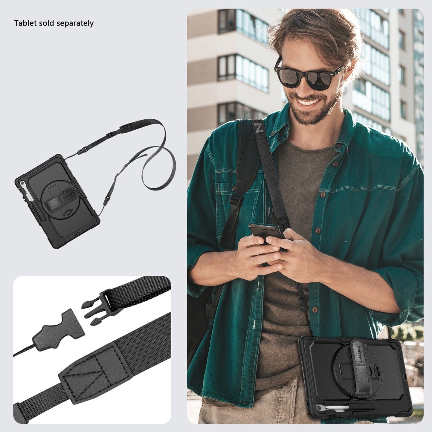 Samsung Galaxy Tab S10 FE+ Case - Heavy-Duty Defense  | Raider Series