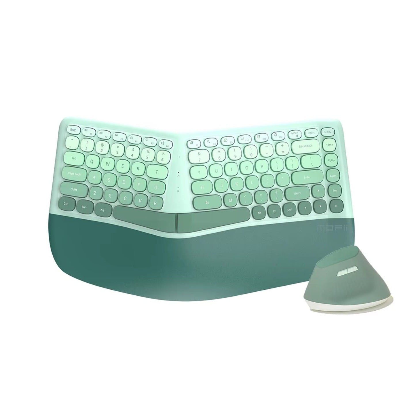 Wireless Keyboard & Mouse Combo - 85-Key RGB Keyboard